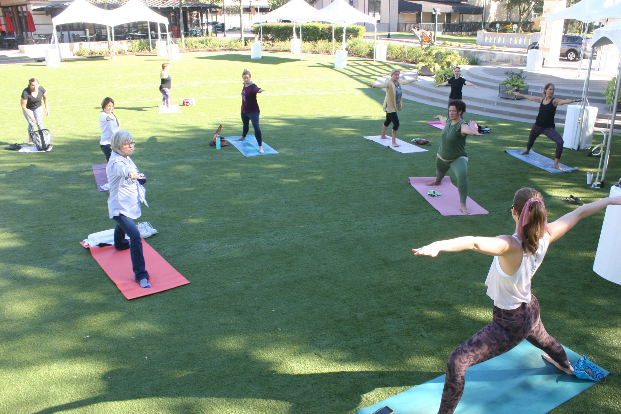 Yoga On The Green Wed Central